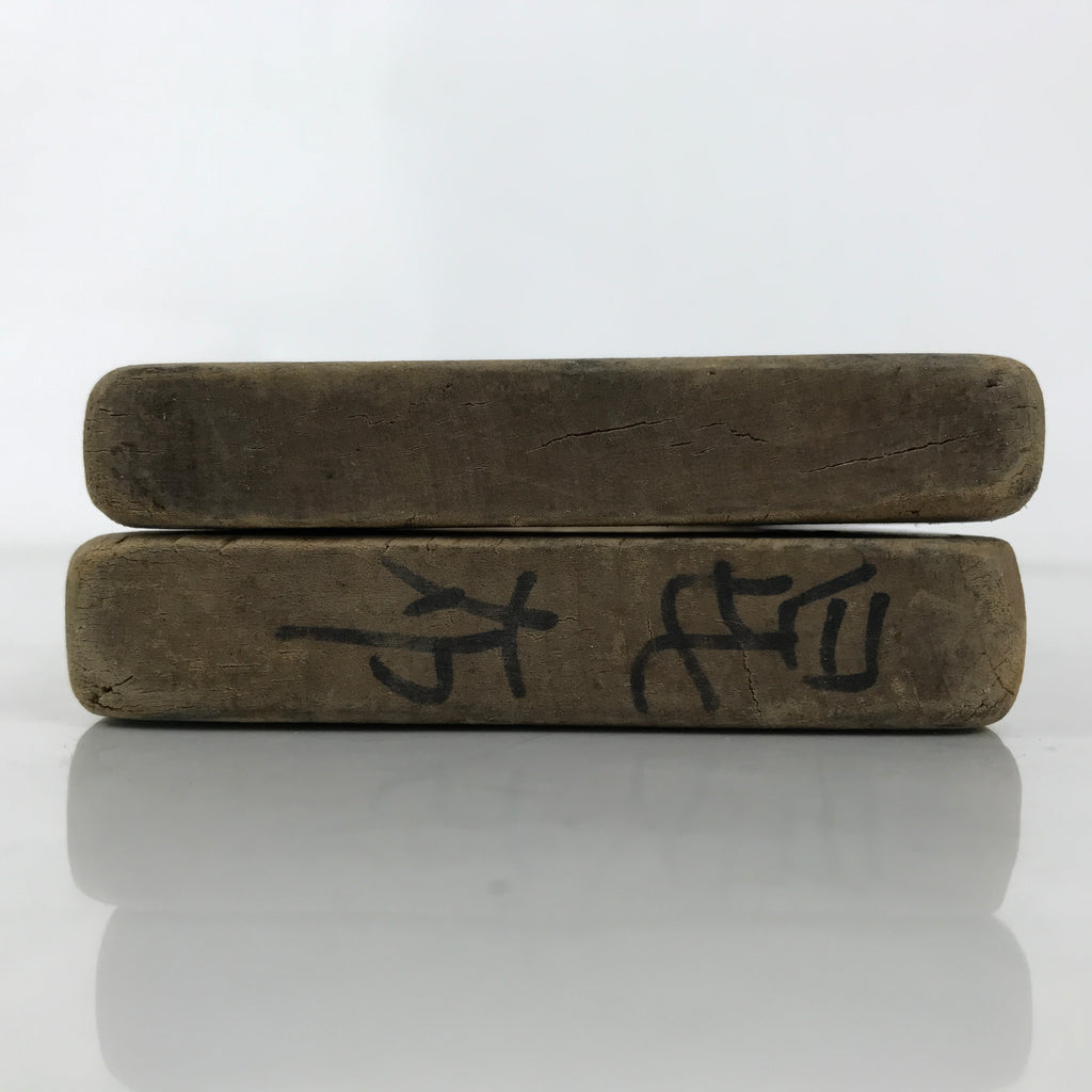 Japanese Wooden Carved Kashigata Cake Mold Sweet Wagashi Tied Kombu Kelp Kg699