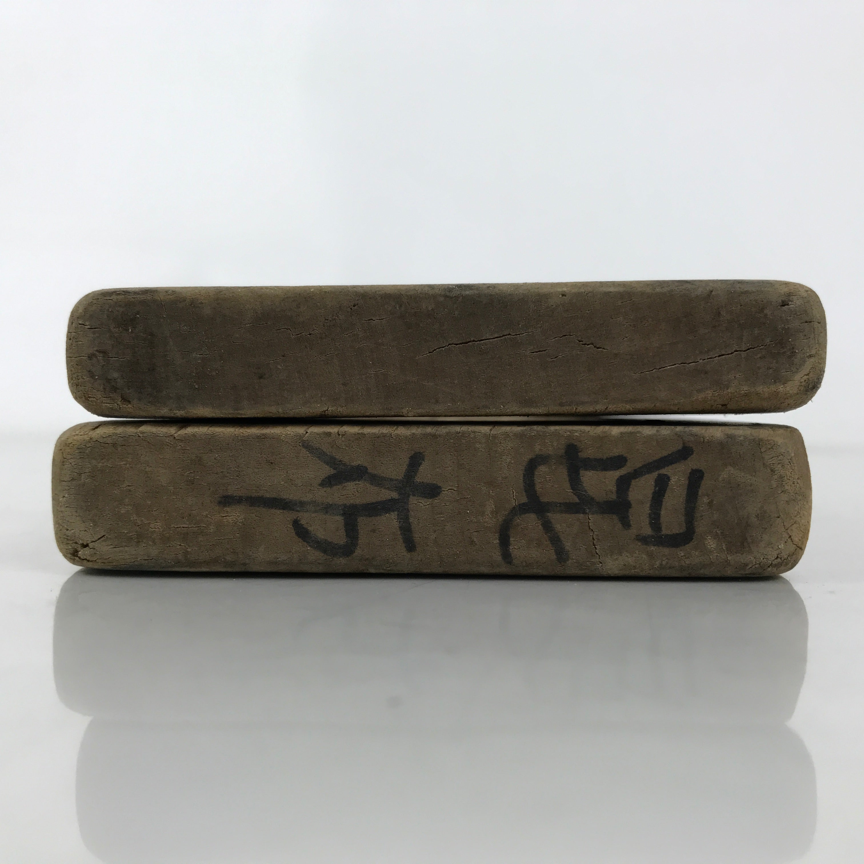 Japanese Wooden Carved Kashigata Cake Mold Sweet Wagashi Tied Kombu Kelp Kg699