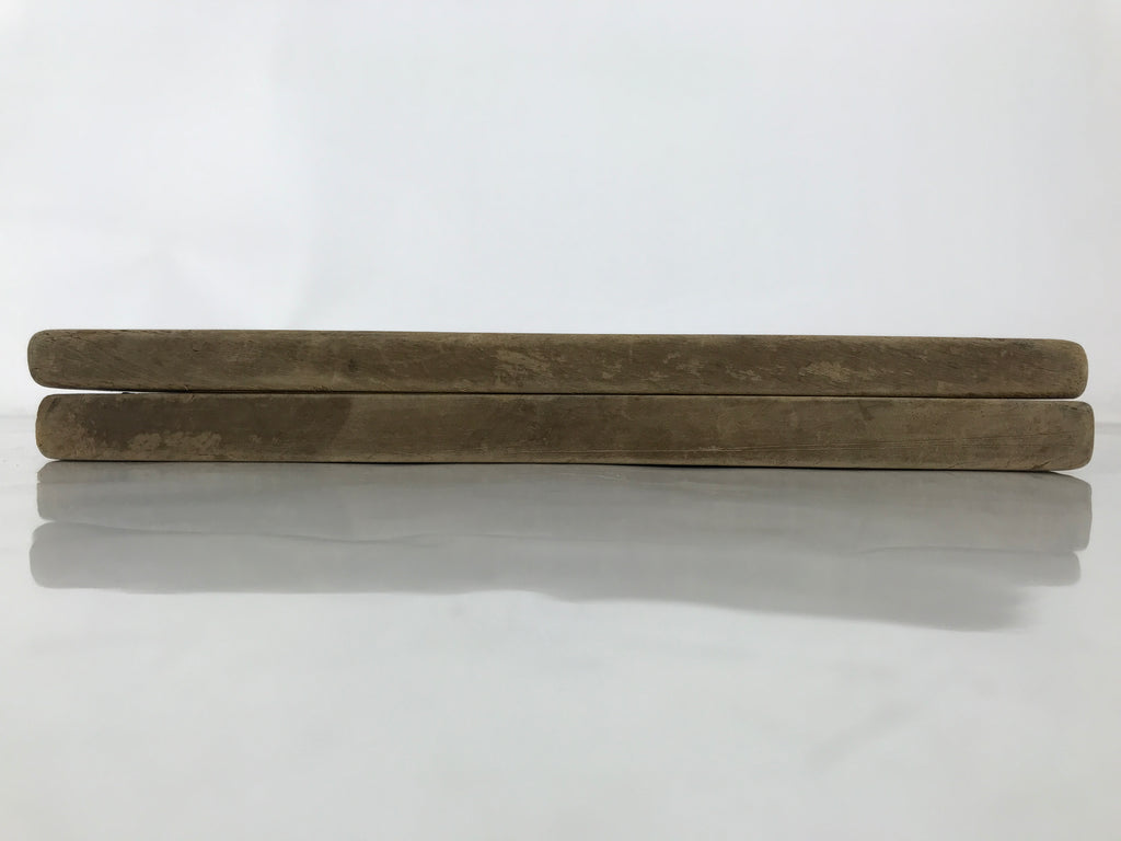 Japanese Wooden Carved Kashigata Cake Mold Sweet Wagashi Tied Kombu Kelp Kg699