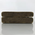 Japanese Wooden Carved Kashigata Cake Mold Sweet Wagashi Tied Kombu Kelp Kg699