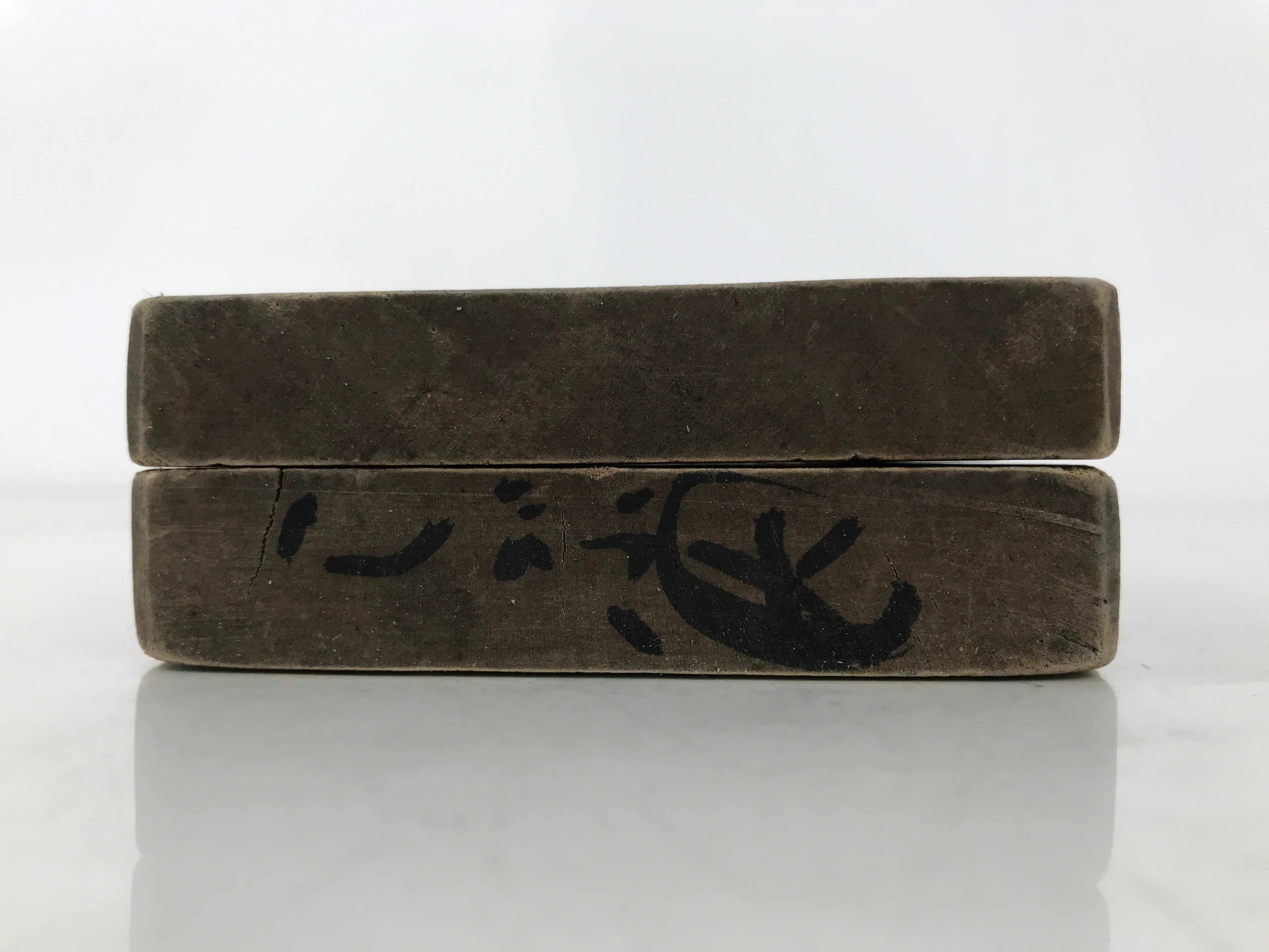 Japanese Wooden Carved Kashigata Cake Mold Sweet Wagashi Tied Kombu Kelp Kg721
