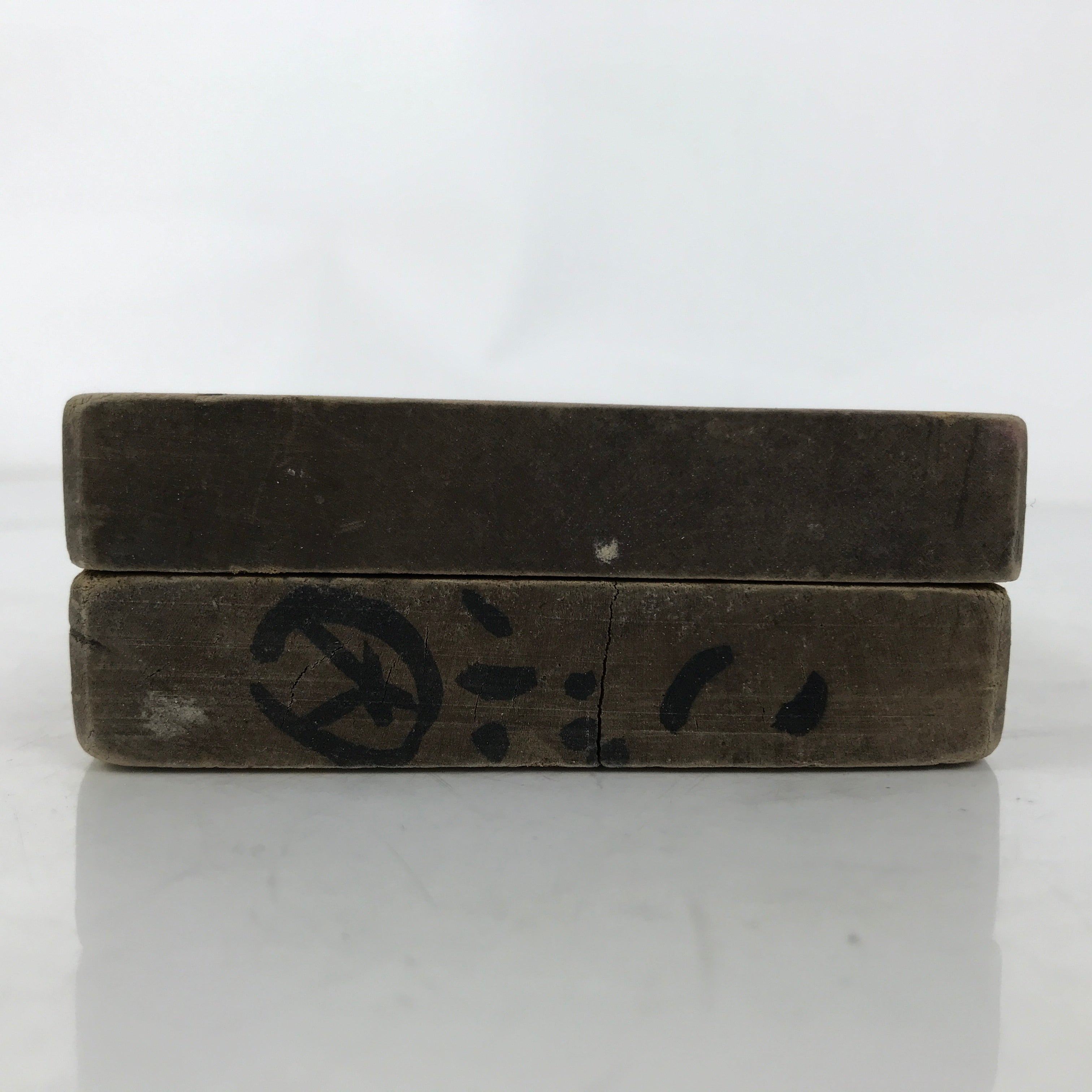 Japanese Wooden Carved Kashigata Cake Mold Sweet Wagashi Tied Kombu Kelp Kg721