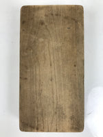 Japanese Wooden Carved Kashigata Cake Mold Sweet Wagashi Tied Kombu Kelp Kg721