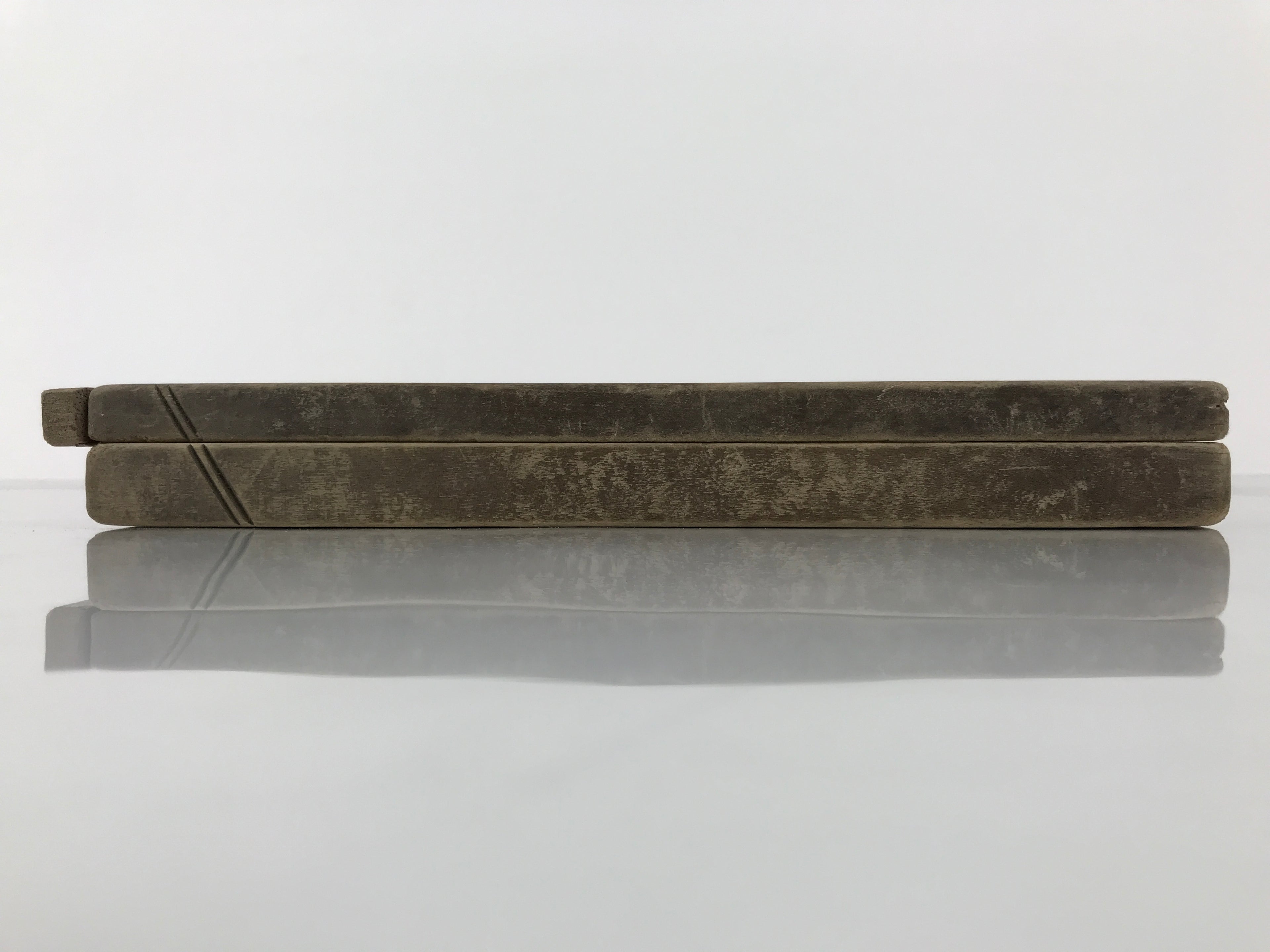 Japanese Wooden Carved Kashigata Cake Mold Sweet Wagashi Tied Kombu Kelp Kg751