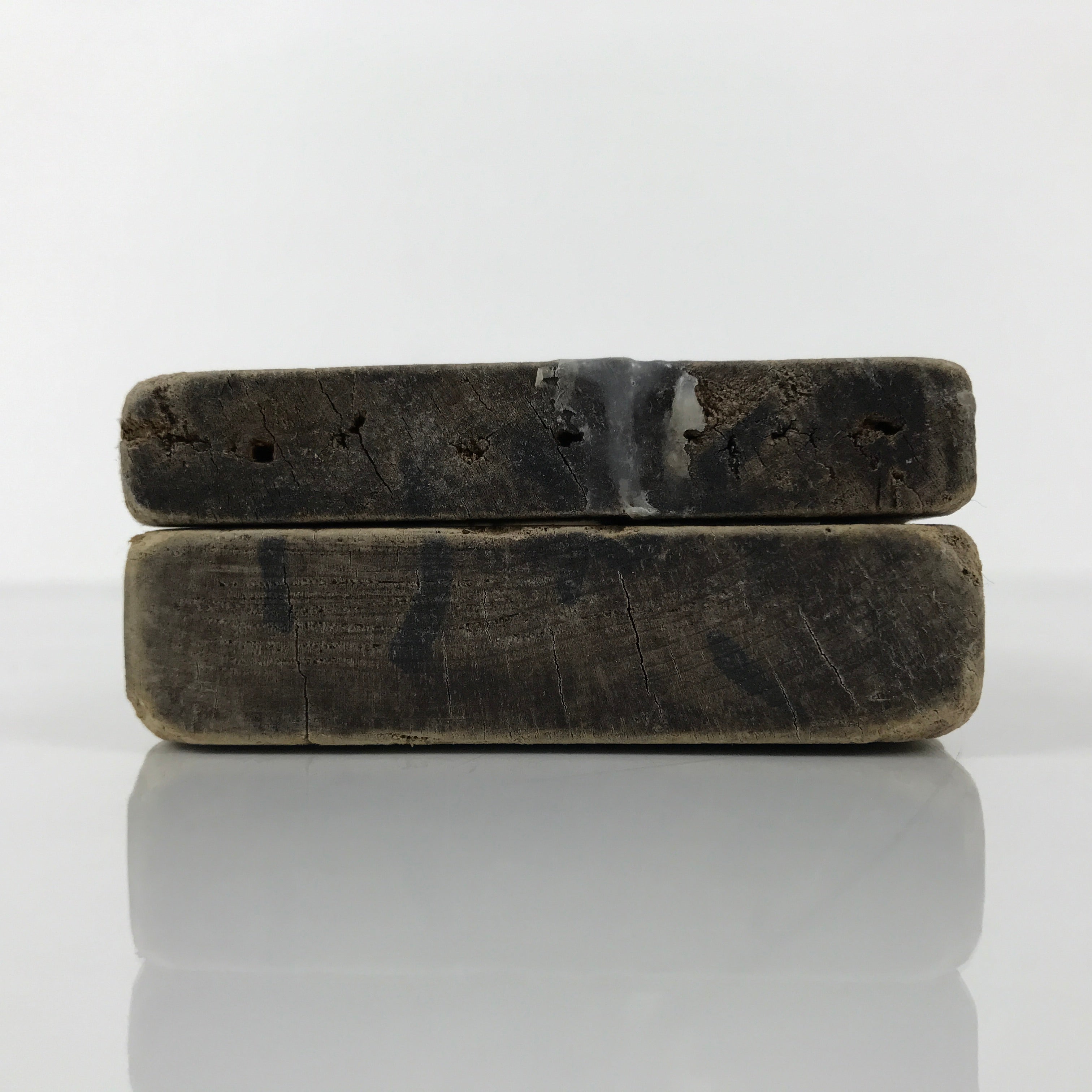 Japanese Wooden Carved Kashigata Cake Mold Sweet Wagashi Tied Kombu Kelp Kg751