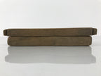 Japanese Wooden Carved Kashigata Cake Mold Sweet Wagashi Tied Kombu Kelp Kg754