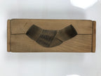 Japanese Wooden Carved Kashigata Cake Mold Sweet Wagashi Tied Kombu Kelp Kg754