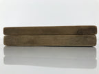 Japanese Wooden Carved Kashigata Cake Mold Sweet Wagashi Tied Kombu Kelp Kg781