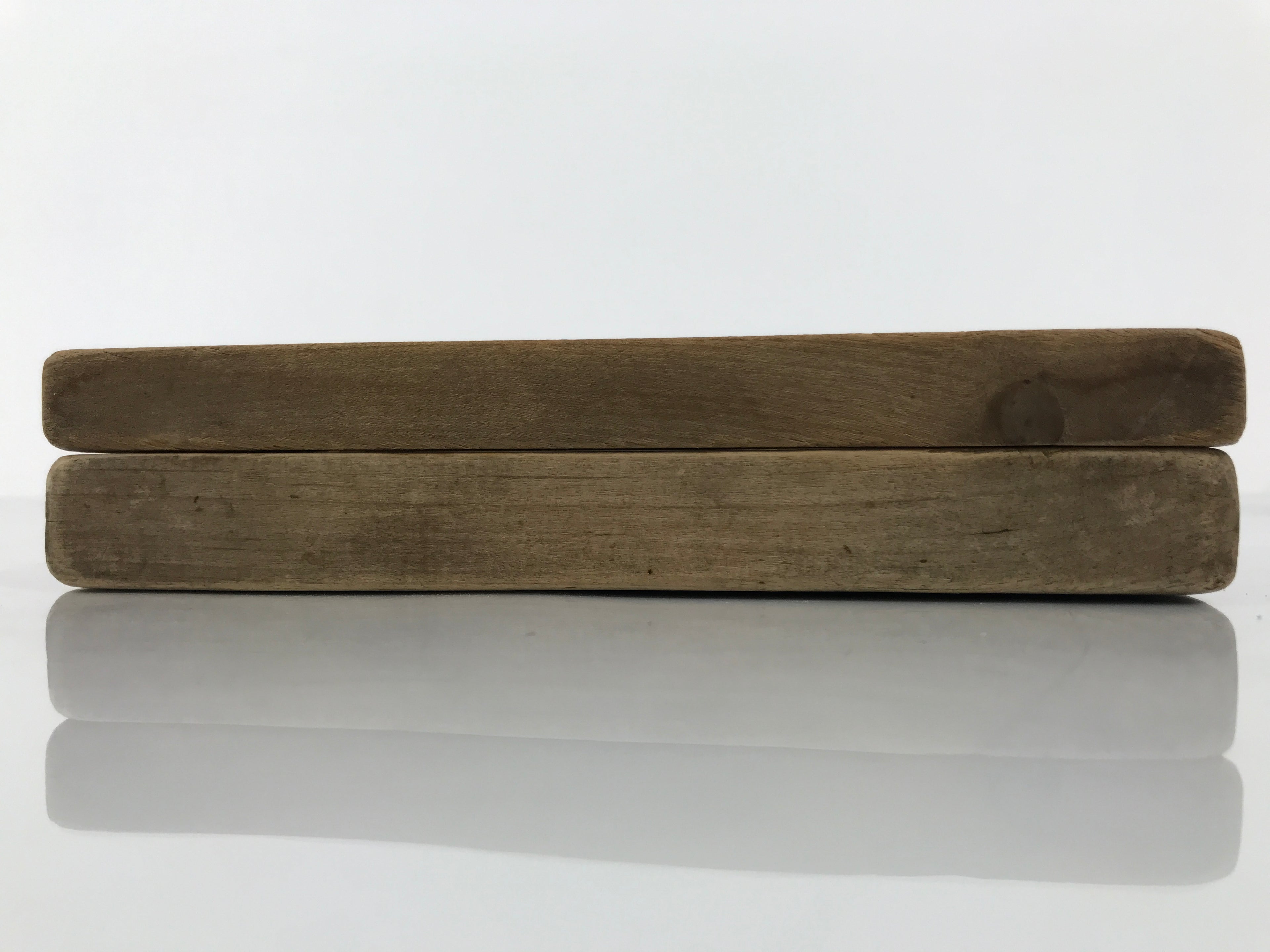 Japanese Wooden Carved Kashigata Cake Mold Sweet Wagashi Tied Kombu Kelp Kg781
