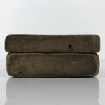 Japanese Wooden Carved Kashigata Cake Mold Sweet Wagashi Tied Kombu Kelp Kg781