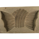 Japanese Wooden Carved Kashigata Cake Mold Sweet Wagashi Tied Kombu Kelp Kg781