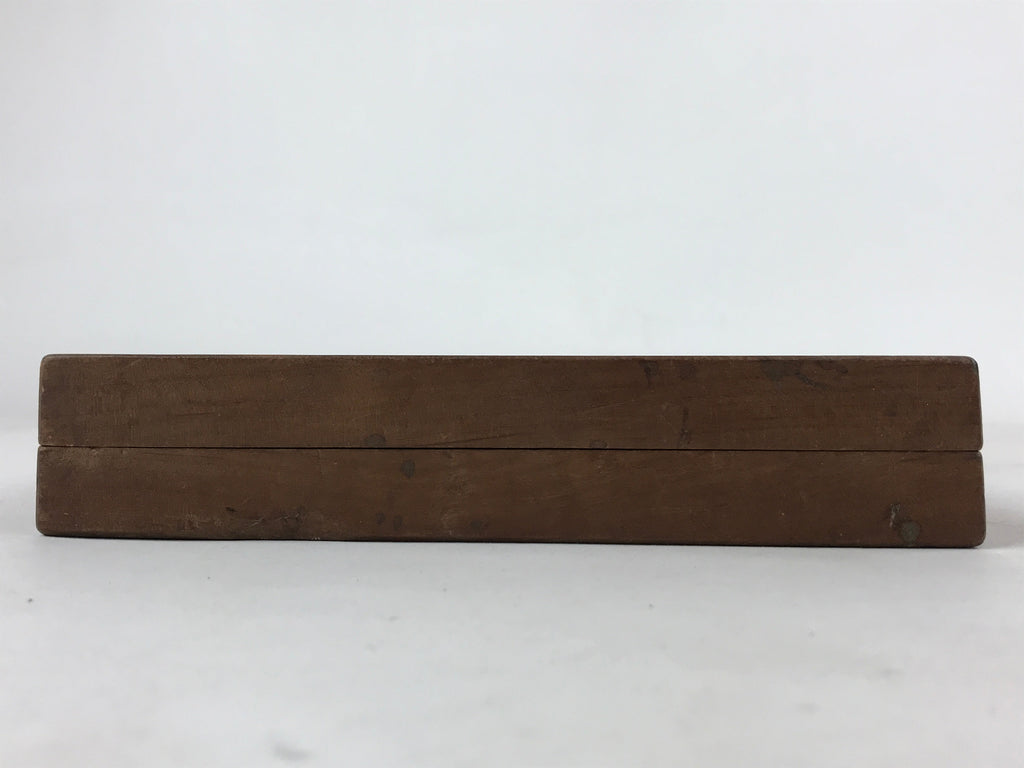 Japanese Wooden Carved Kashigata Cake Mold Vtg Sweet Wagashi Bamboo Kg499