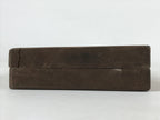 Japanese Wooden Carved Kashigata Cake Mold Vtg Sweet Wagashi Bamboo Kg499