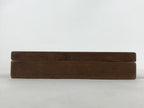 Japanese Wooden Carved Kashigata Cake Mold Vtg Sweet Wagashi Banana Fruit Kg520