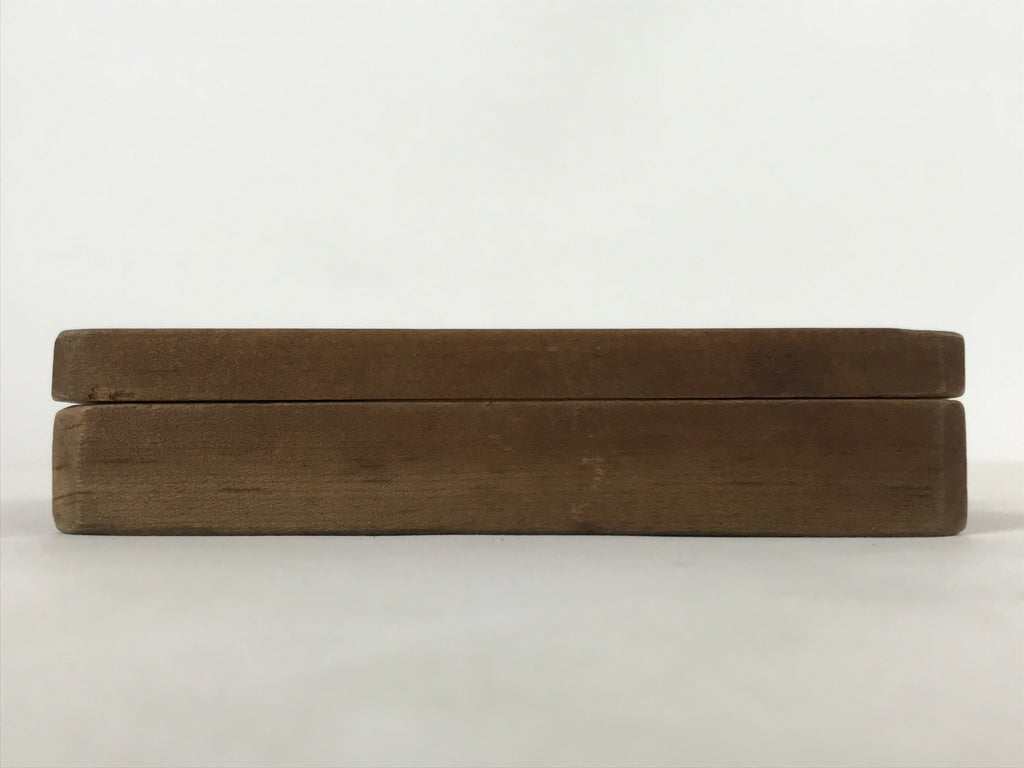 Japanese Wooden Carved Kashigata Cake Mold Vtg Sweet Wagashi Banana Fruit Kg520
