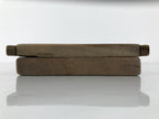 Japanese Wooden Carved Kashigata Cake Mold Vtg Sweet Wagashi Banana Fruit Kg798