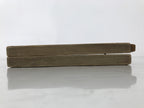 Japanese Wooden Carved Kashigata Cake Mold Vtg Sweet Wagashi Chrysanthemum Kg628