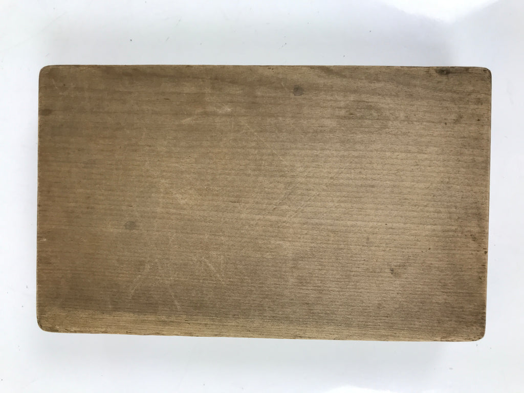 Japanese Wooden Carved Kashigata Cake Mold Vtg Sweet Wagashi Chrysanthemum Kg628