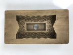 Japanese Wooden Carved Kashigata Cake Mold Vtg Sweet Wagashi Cloud Frame Kg677