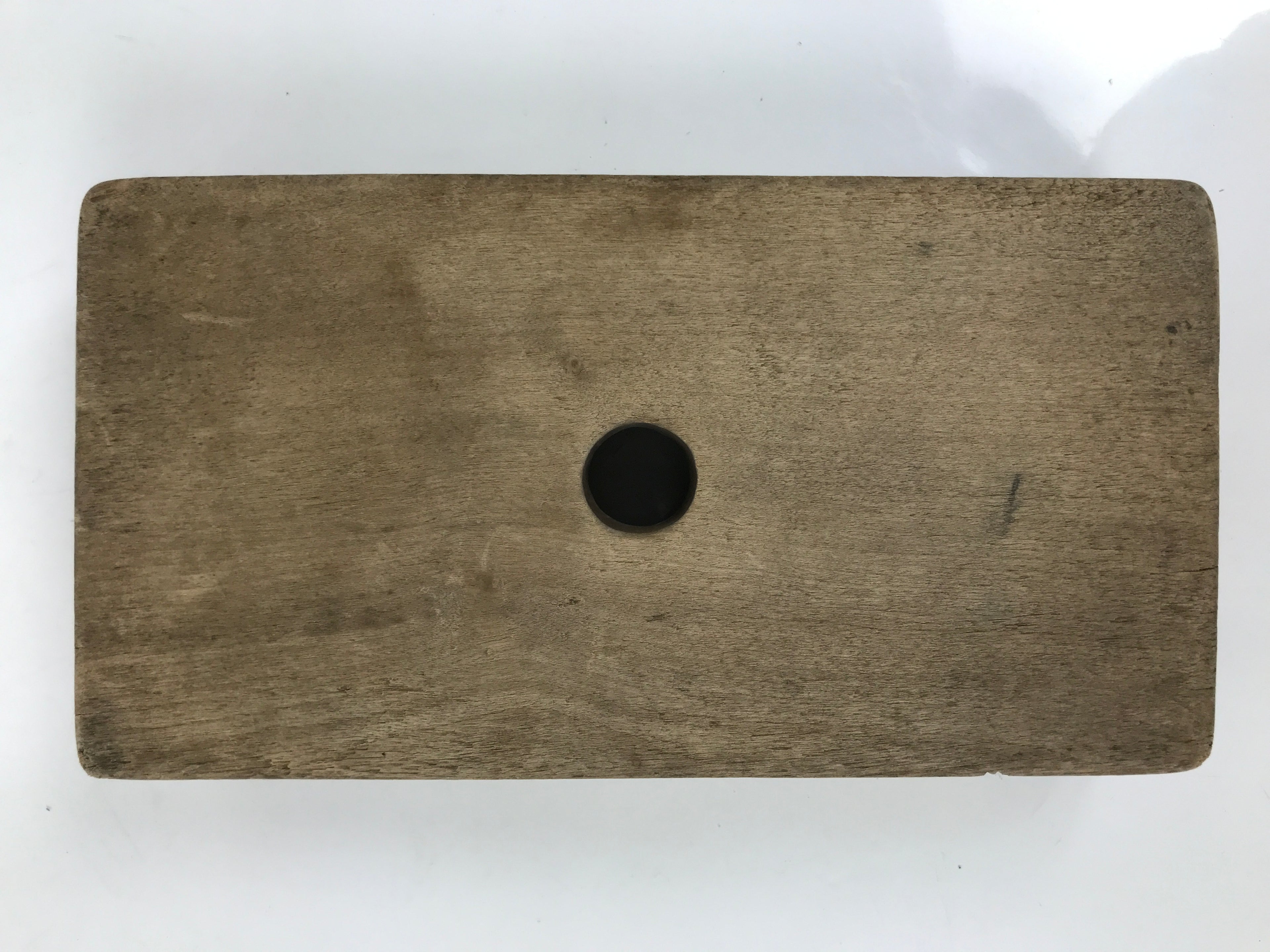 Japanese Wooden Carved Kashigata Cake Mold Vtg Sweet Wagashi Cloud Frame Kg677