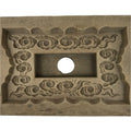 Japanese Wooden Carved Kashigata Cake Mold Vtg Sweet Wagashi Cloud Frame Kg677