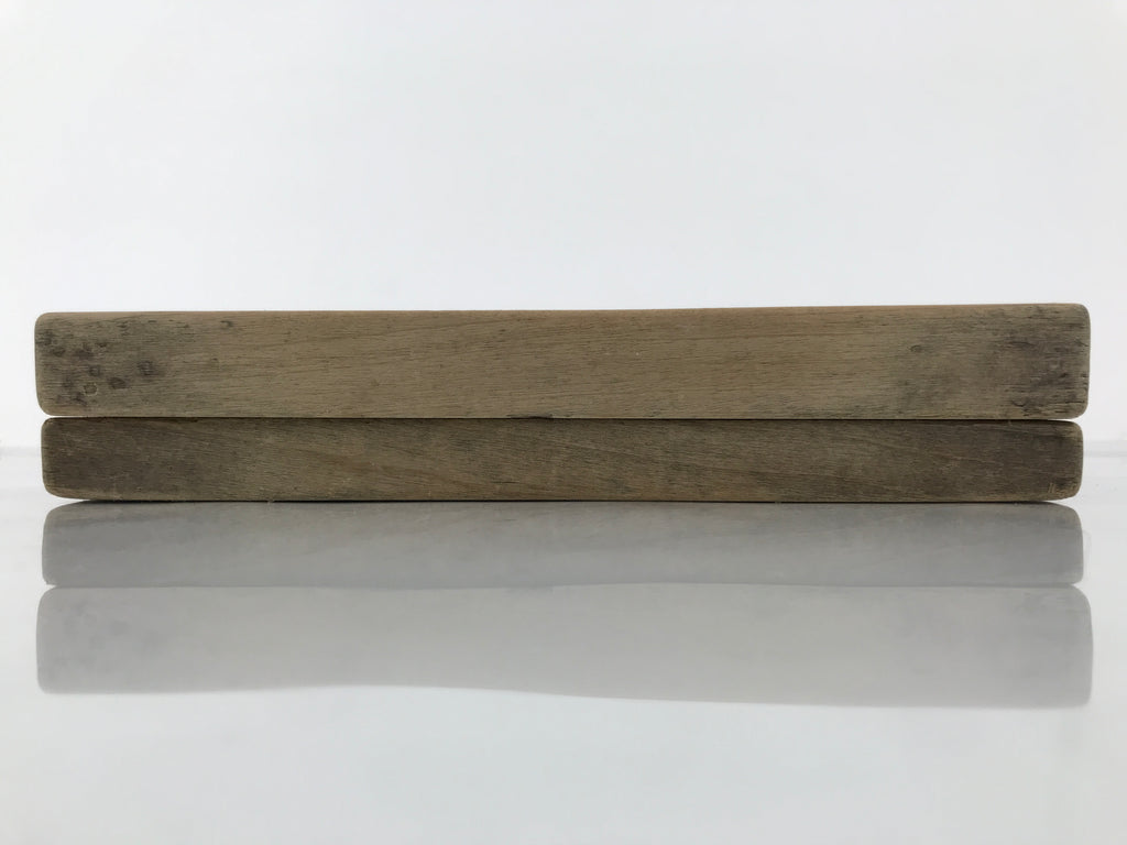 Japanese Wooden Carved Kashigata Cake Mold Vtg Sweet Wagashi Cloud Frame Kg756