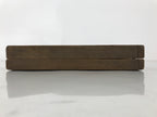 Japanese Wooden Carved Kashigata Cake Mold Vtg Sweet Wagashi Crane Tsuru Kg659