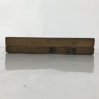 Japanese Wooden Carved Kashigata Cake Mold Vtg Sweet Wagashi Crane Tsuru Kg659