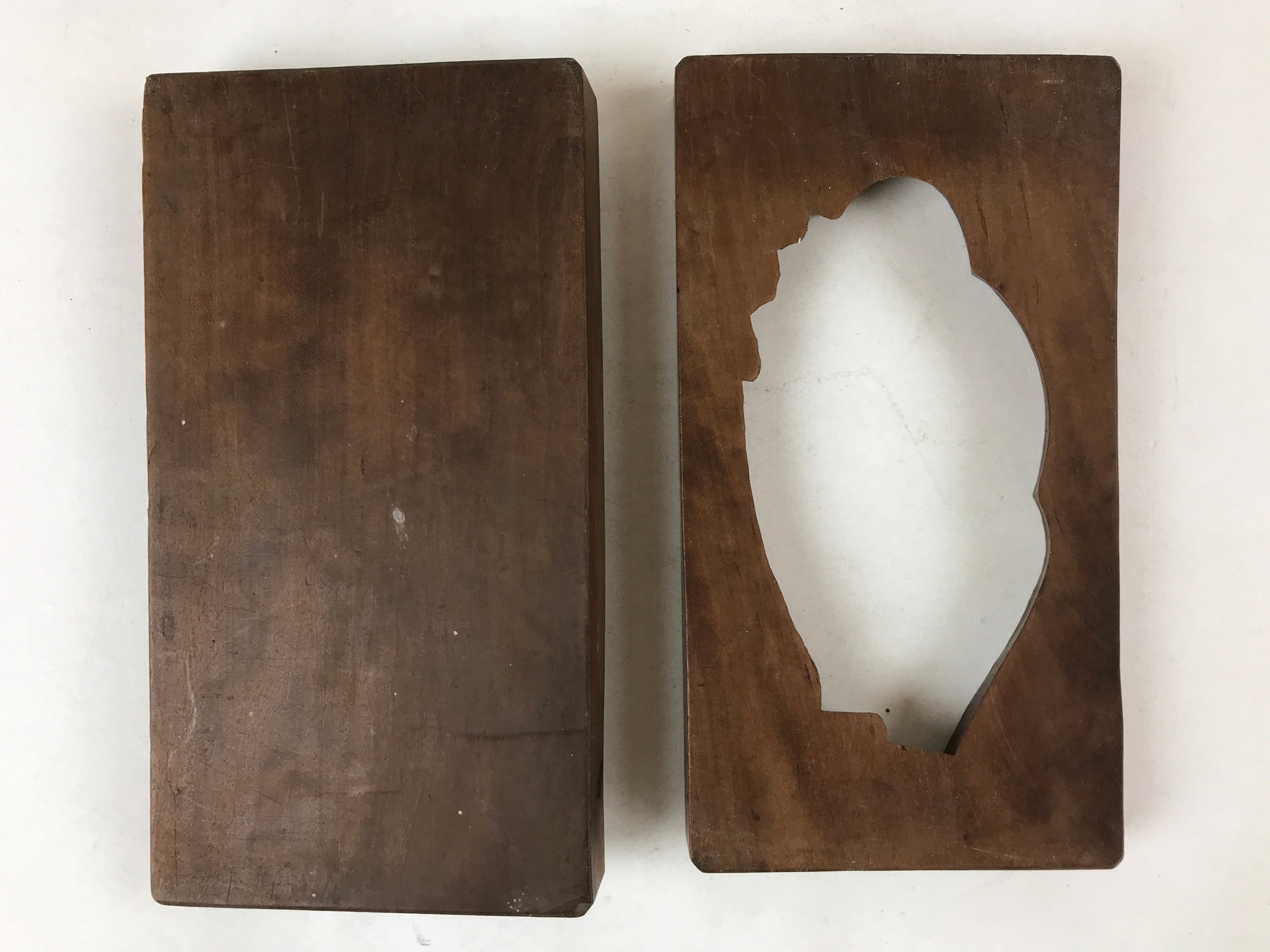 Japanese Wooden Carved Kashigata Cake Mold Vtg Sweet Wagashi Daffodil Kg500