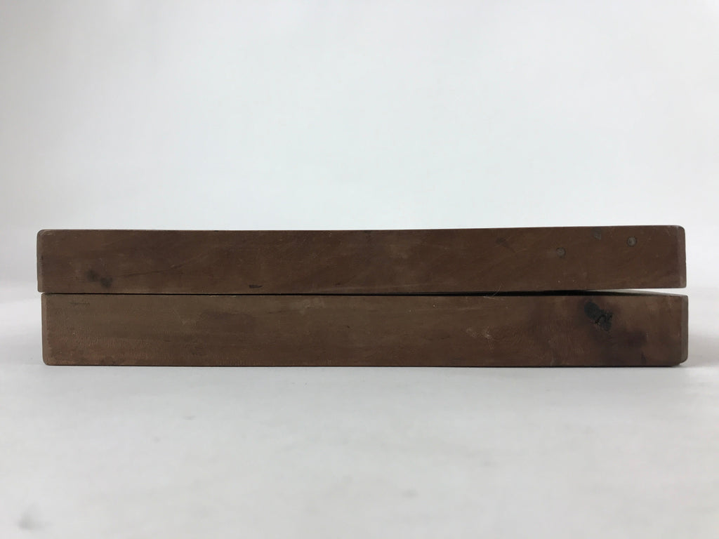 Japanese Wooden Carved Kashigata Cake Mold Vtg Sweet Wagashi Daffodil Kg500