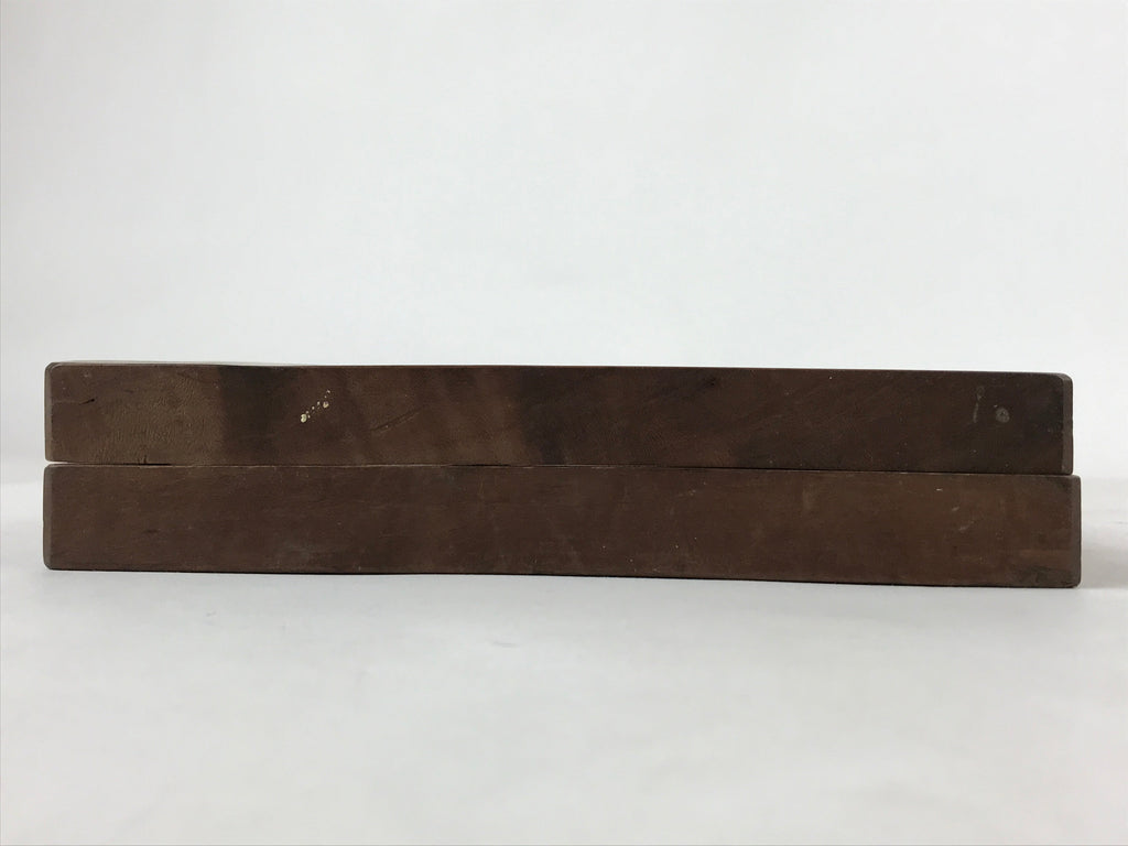 Japanese Wooden Carved Kashigata Cake Mold Vtg Sweet Wagashi Daffodil Kg500