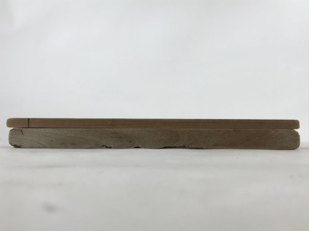 Japanese Wooden Carved Kashigata Cake Mold Vtg Sweet Wagashi Dandelions Kg530
