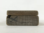 Japanese Wooden Carved Kashigata Cake Mold Vtg Sweet Wagashi Dandelions Kg530