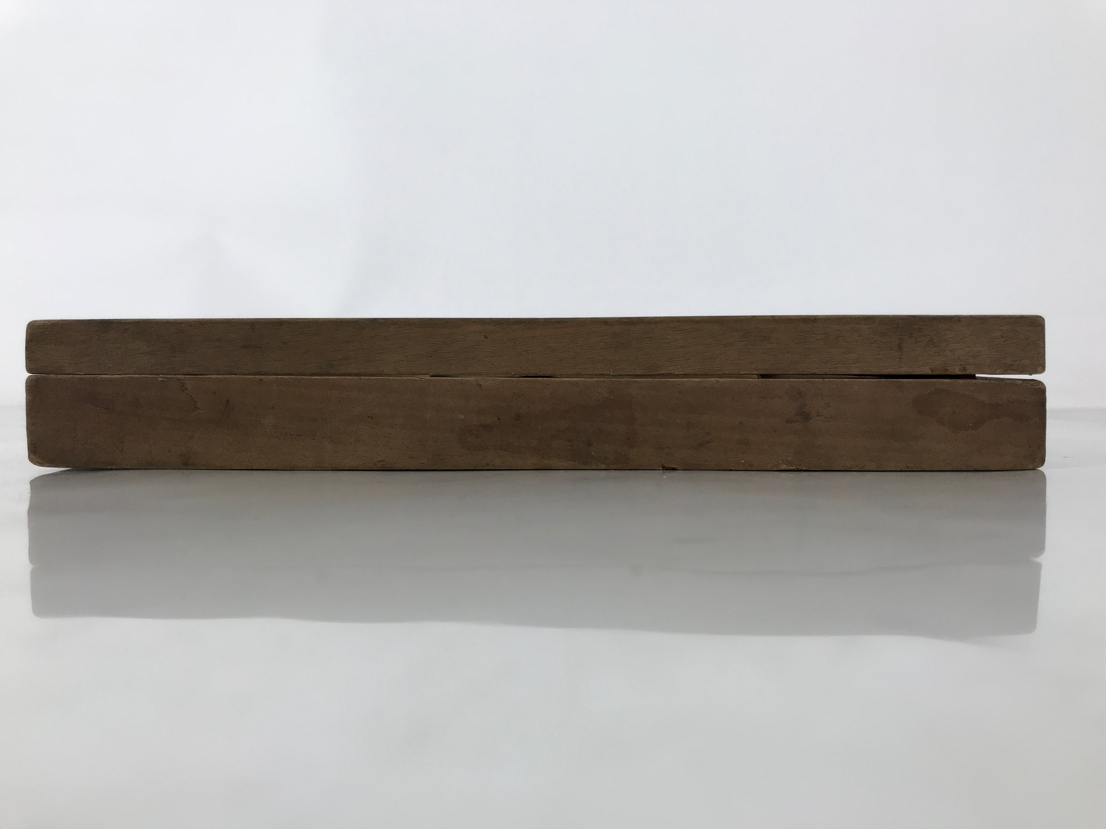 Japanese Wooden Carved Kashigata Cake Mold Vtg Sweet Wagashi Eggplant Nasu Kg712