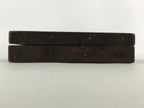 Japanese Wooden Carved Kashigata Cake Mold Vtg Sweet Wagashi Fish Kg463