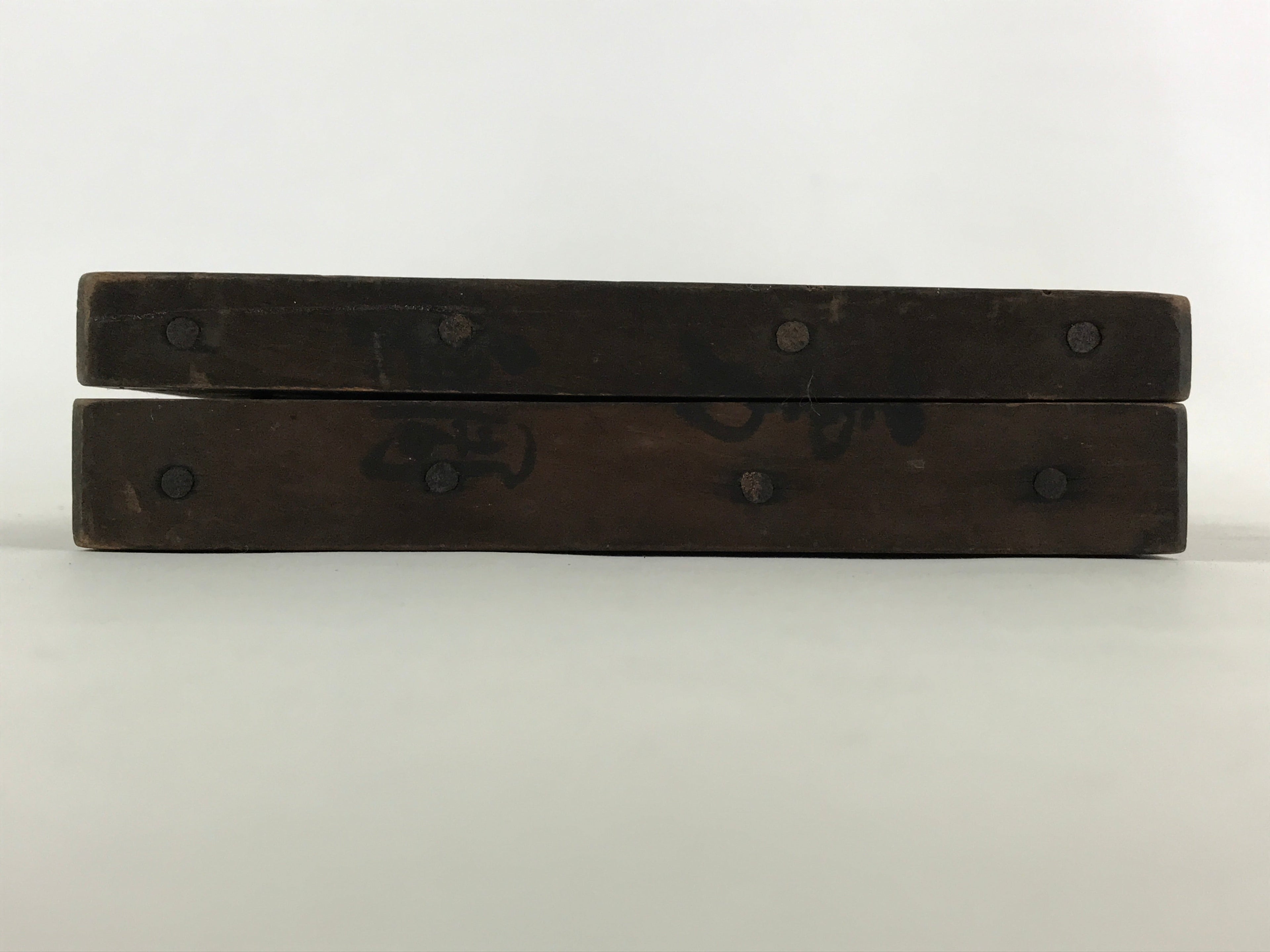 Japanese Wooden Carved Kashigata Cake Mold Vtg Sweet Wagashi Fish Kg463