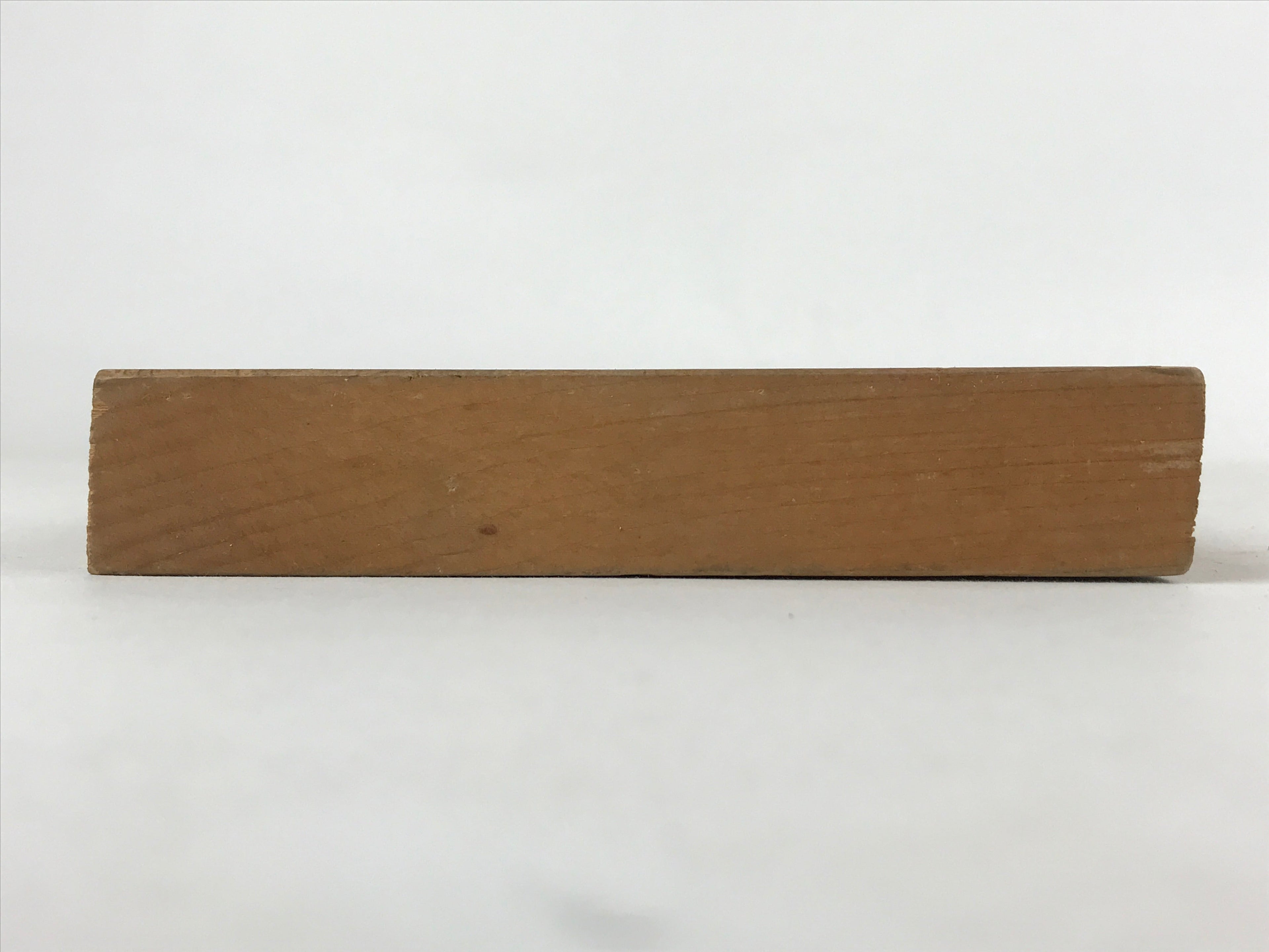 Japanese Wooden Carved Kashigata Cake Mold Vtg Sweet Wagashi Flag Kg478