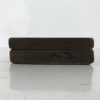 Japanese Wooden Carved Kashigata Cake Mold Vtg Sweet Wagashi Folk Frame Kg641