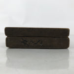 Japanese Wooden Carved Kashigata Cake Mold Vtg Sweet Wagashi Folk Frame Kg641