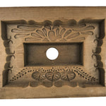 Japanese Wooden Carved Kashigata Cake Mold Vtg Sweet Wagashi Folk Frame Kg641