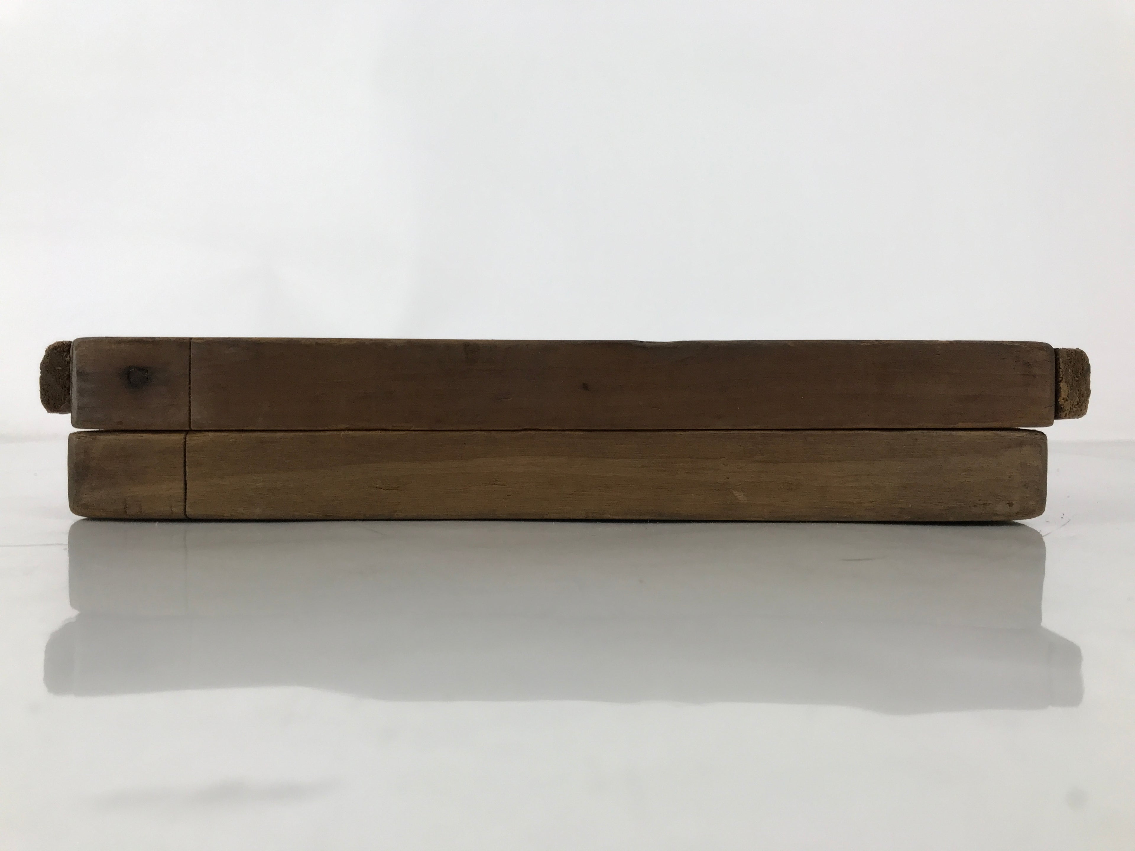 Japanese Wooden Carved Kashigata Cake Mold Vtg Sweet Wagashi Folk Frame Kg651