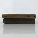 Japanese Wooden Carved Kashigata Cake Mold Vtg Sweet Wagashi Folk Frame Kg651