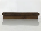 Japanese Wooden Carved Kashigata Cake Mold Vtg Sweet Wagashi Folk Frame Kg651