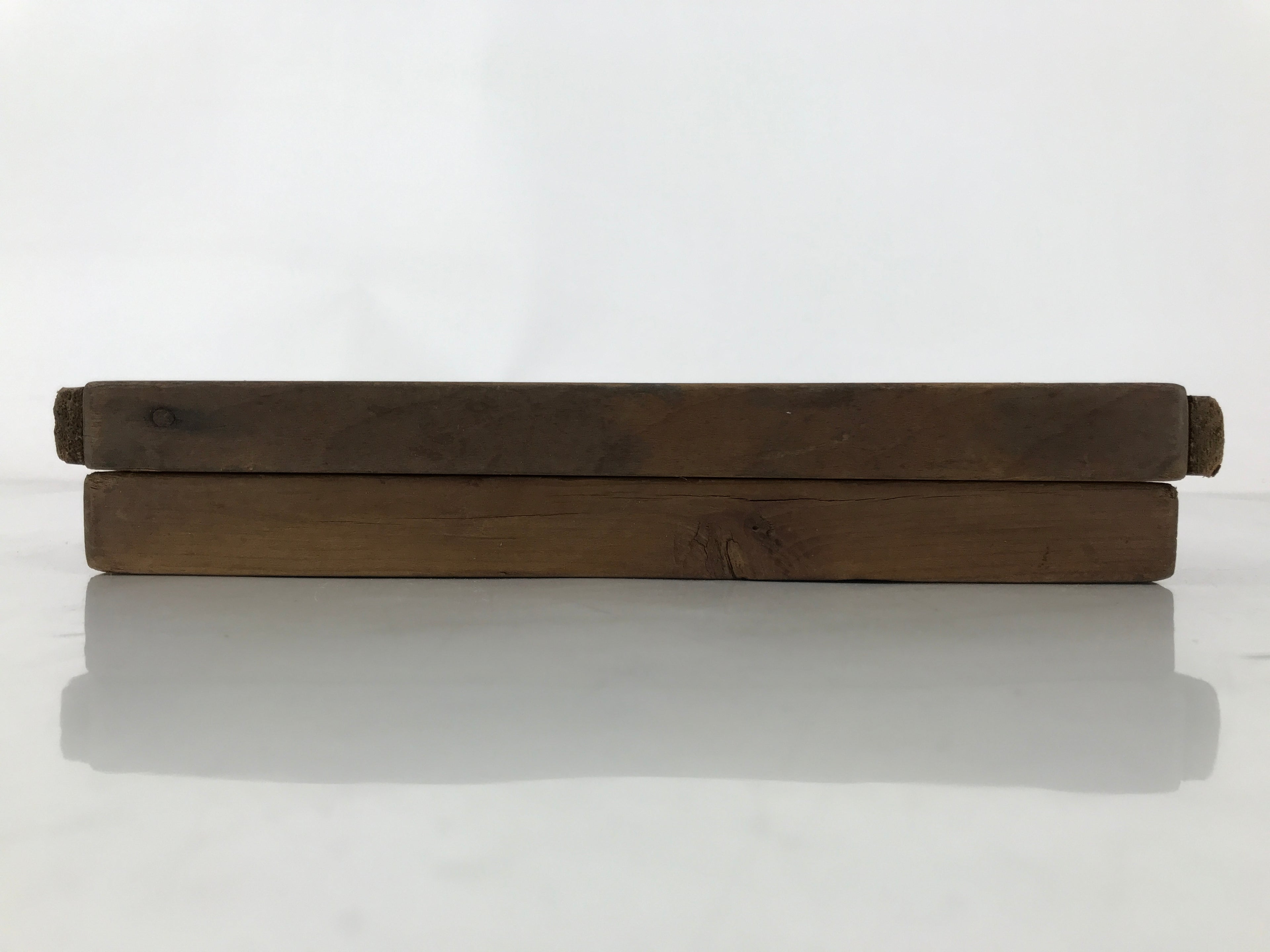 Japanese Wooden Carved Kashigata Cake Mold Vtg Sweet Wagashi Folk Frame Kg651