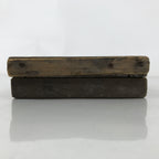Japanese Wooden Carved Kashigata Cake Mold Vtg Sweet Wagashi Folk Frame Kg651
