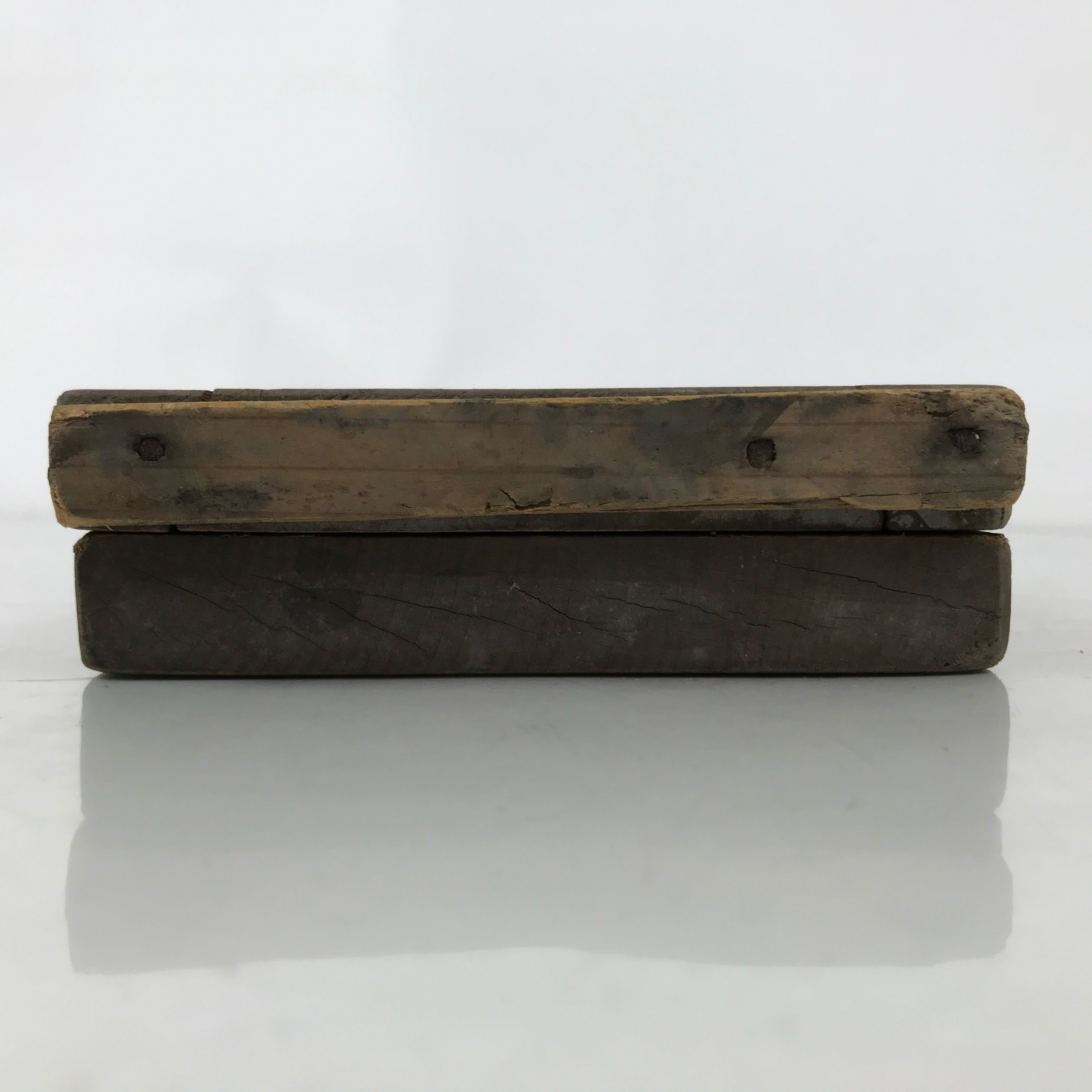 Japanese Wooden Carved Kashigata Cake Mold Vtg Sweet Wagashi Folk Frame Kg651