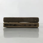 Japanese Wooden Carved Kashigata Cake Mold Vtg Sweet Wagashi Ho-oh Frame Kg605