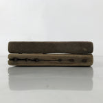 Japanese Wooden Carved Kashigata Cake Mold Vtg Sweet Wagashi Ho-oh Frame Kg605