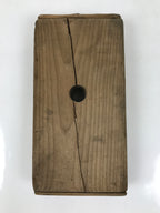 Japanese Wooden Carved Kashigata Cake Mold Vtg Sweet Wagashi Ho-oh Frame Kg605