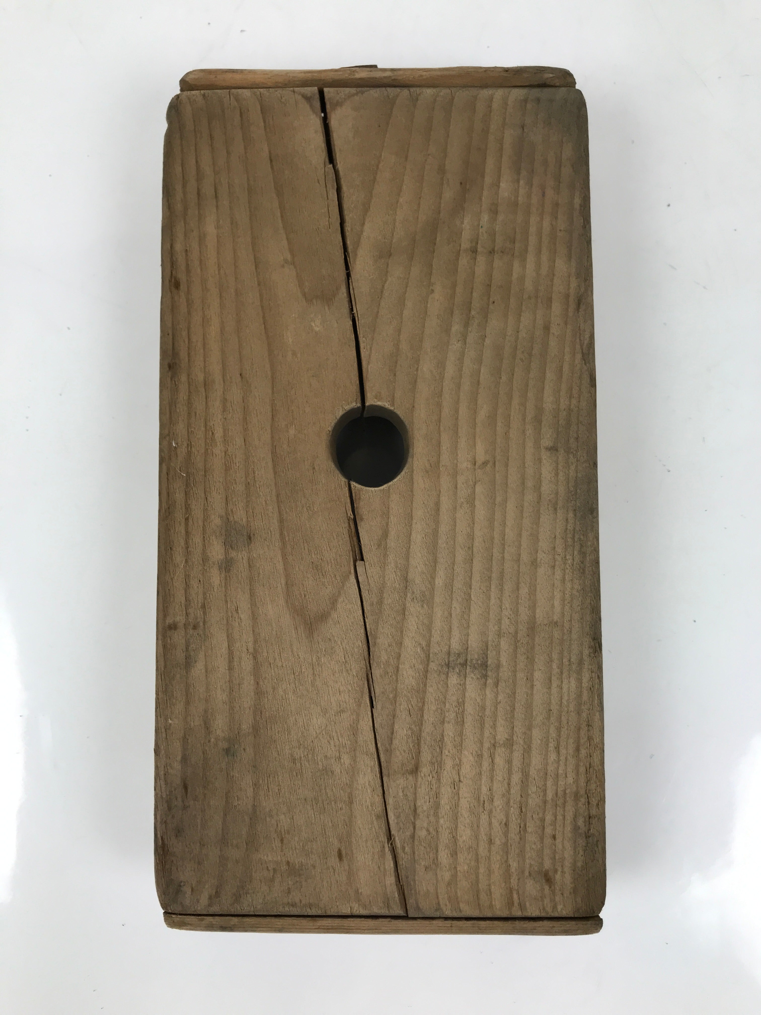 Japanese Wooden Carved Kashigata Cake Mold Vtg Sweet Wagashi Ho-oh Frame Kg605